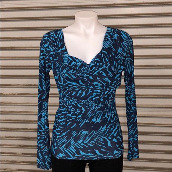 BCBGeneration top blue and black design - Picture 1 of 5